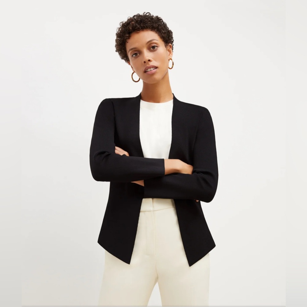 M.M. LAFLEUR The Woolf Jardigan in Black - Size XS
